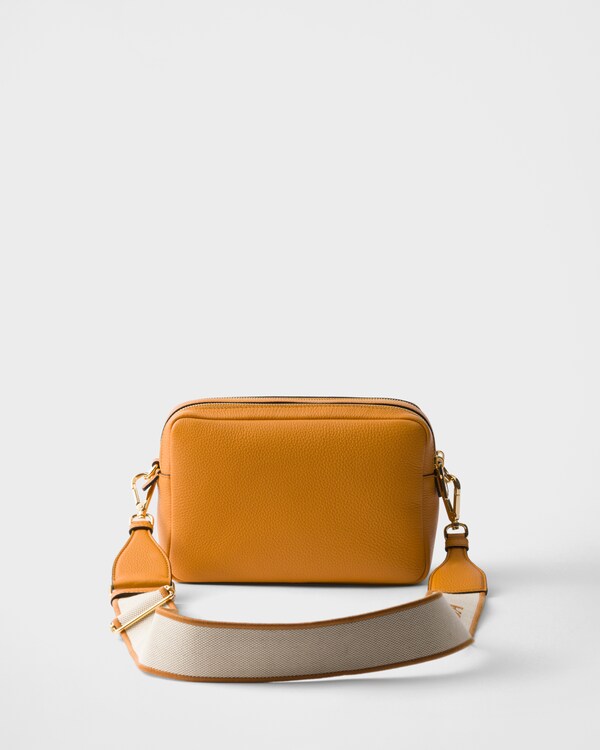 Small leather shoulder bag - Amber Small leather shoulder bag - Amber