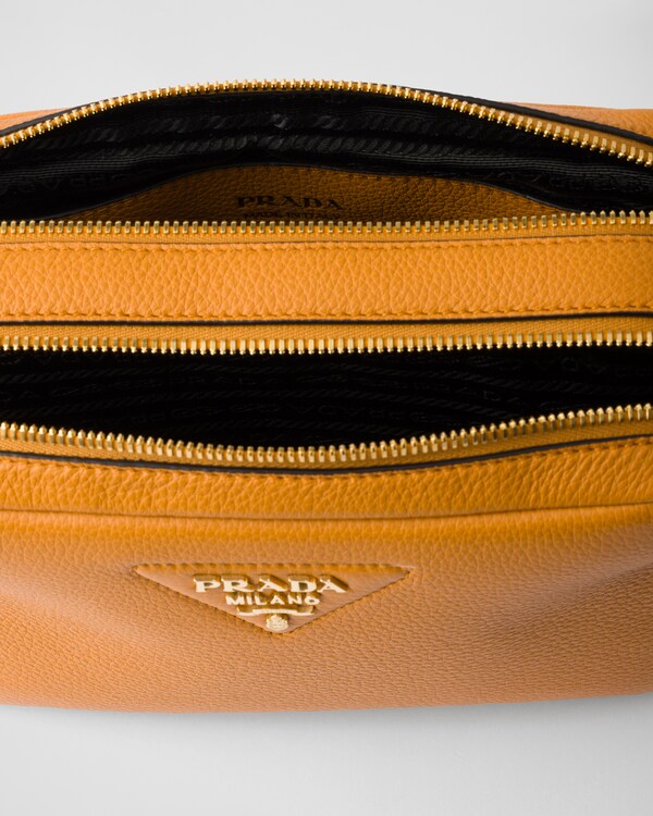 Small leather shoulder bag - Amber Small leather shoulder bag - Amber