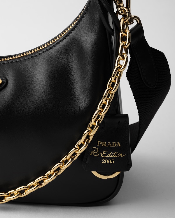 Prada Re-Edition 2005 leather bag - Black Prada Re-Edition 2005 leather bag - Black