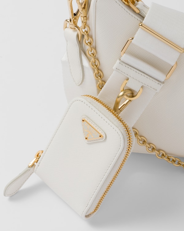 Prada Re-Edition 2005 Saffiano 三合一手袋 - 白色 Prada Re-Edition 2005 Saffiano 三合一手袋 - 白色