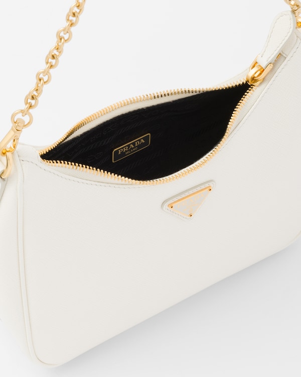 Prada Re-Edition 2005 Saffiano 三合一手袋 - 白色 Prada Re-Edition 2005 Saffiano 三合一手袋 - 白色