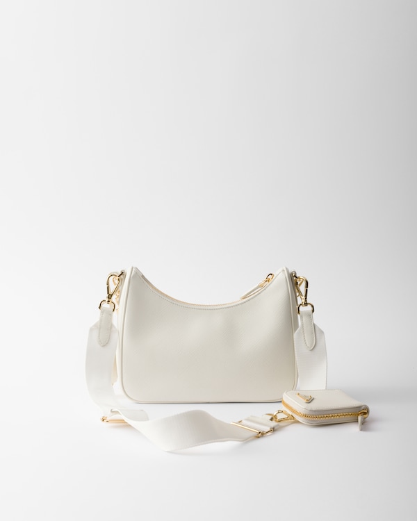 Prada Re-Edition 2005 Saffiano leather bag - White Prada Re-Edition 2005 Saffiano leather bag - White