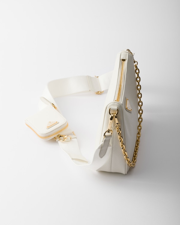 Prada Re-Edition 2005 Saffiano leather bag - White Prada Re-Edition 2005 Saffiano leather bag - White
