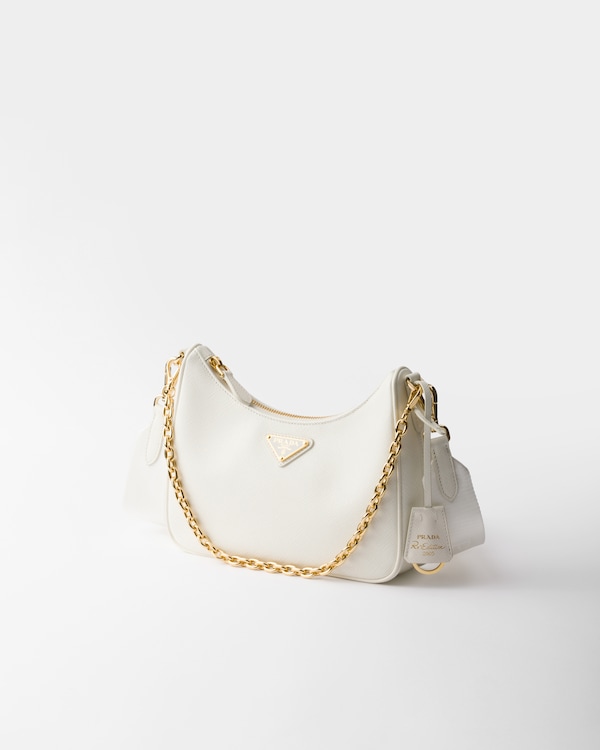 Prada Re-Edition 2005 Saffiano leather bag - White Prada Re-Edition 2005 Saffiano leather bag - White