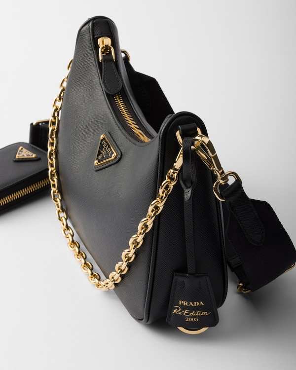 Prada Re-Edition 2005 Saffiano leather bag - Black Prada Re-Edition 2005 Saffiano leather bag - Black