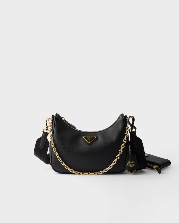 Prada Re-Edition 2005 Saffiano leather bag - Black Prada Re-Edition 2005 Saffiano leather bag - Black