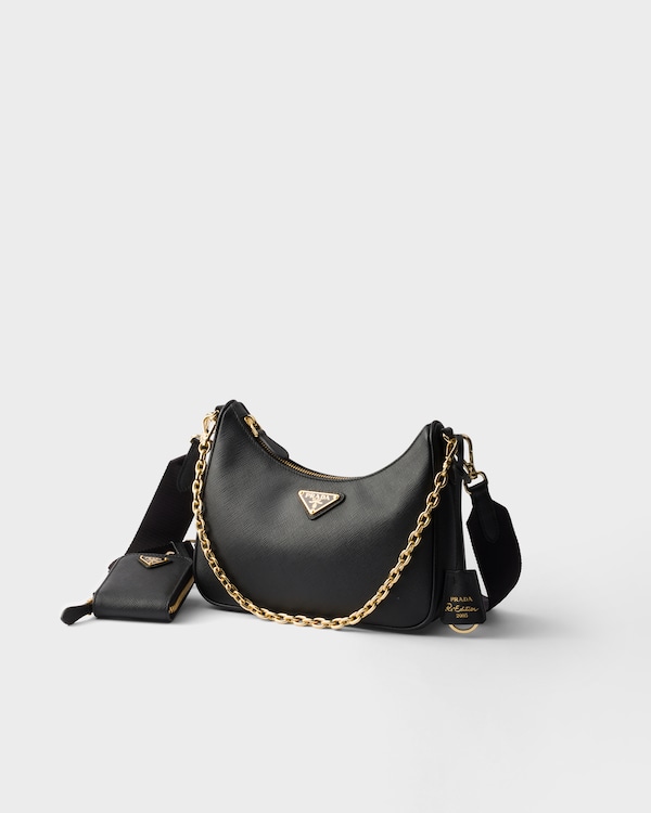 Prada Re-Edition 2005 Saffiano leather bag - Black Prada Re-Edition 2005 Saffiano leather bag - Black