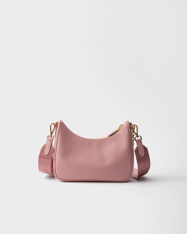 Prada Re-Edition 2005 Saffiano皮革手袋 - 桃粉色 Prada Re-Edition 2005 Saffiano皮革手袋 - 桃粉色