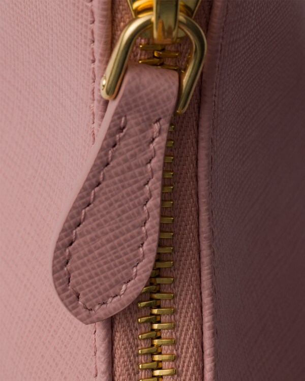 Prada Re-Edition 2005 Saffiano皮革手袋 - 桃粉色 Prada Re-Edition 2005 Saffiano皮革手袋 - 桃粉色