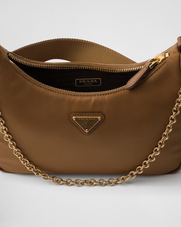 Prada Re-Edition 2005 Re-Nylon手袋 - 白兰地色 Prada Re-Edition 2005 Re-Nylon手袋 - 白兰地色