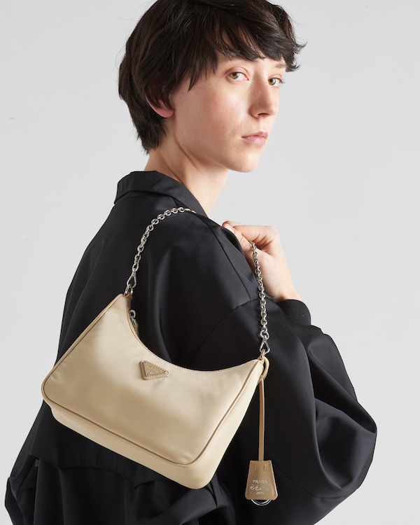 Prada Re-Edition 2005 Re-Nylon手袋 - 沙漠黄 Prada Re-Edition 2005 Re-Nylon手袋 - 沙漠黄