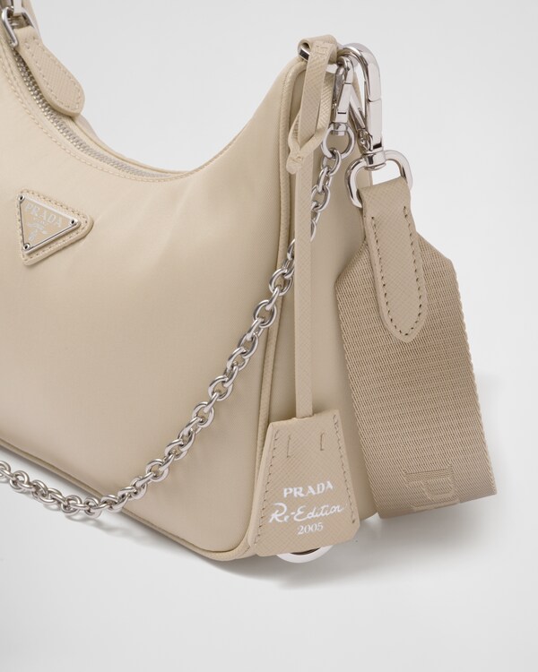 Prada Re-Edition 2005 Re-Nylon手袋 - 沙漠黄 Prada Re-Edition 2005 Re-Nylon手袋 - 沙漠黄
