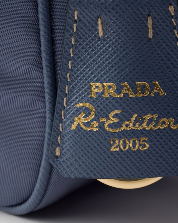 Prada Re-Edition 2005 Re-Nylon手袋 - 航天蓝 Prada Re-Edition 2005 Re-Nylon手袋 - 航天蓝