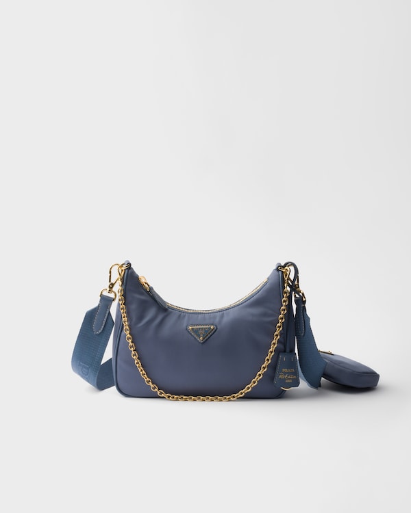 Prada Re-Edition 2005 Re-Nylon手袋 - 航天蓝 Prada Re-Edition 2005 Re-Nylon手袋 - 航天蓝
