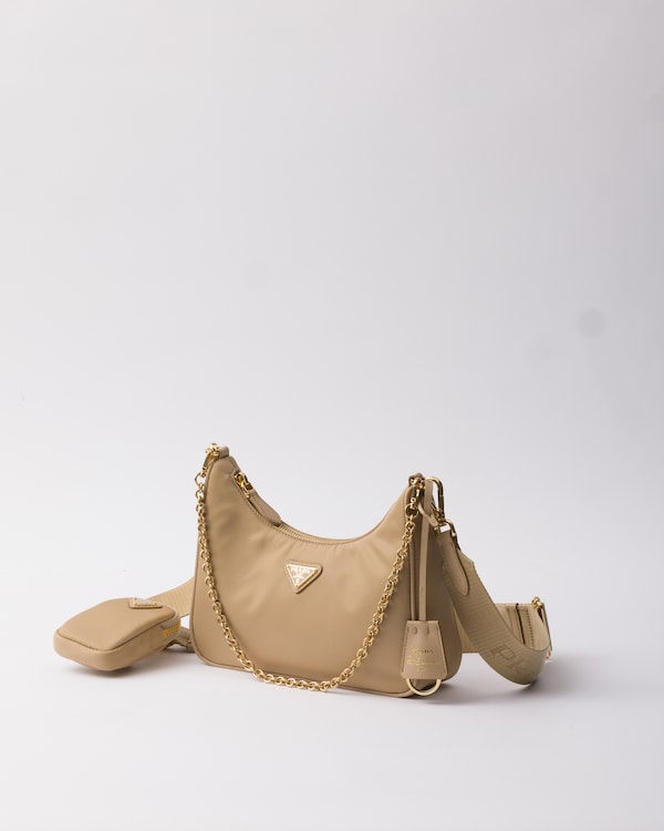 Prada Re-Edition 2005 Re-Nylon手袋 - 骆驼色 Prada Re-Edition 2005 Re-Nylon手袋 - 骆驼色