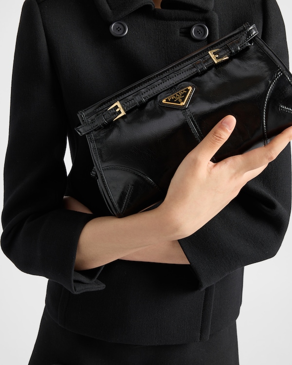 Prada Bonnie小号皮革单肩包 - 黑色 Prada Bonnie小号皮革单肩包 - 黑色