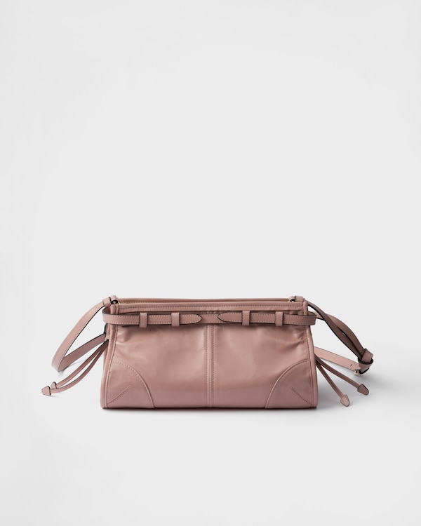 Prada Bonnie小号皮革单肩包 - 铃兰色 Prada Bonnie小号皮革单肩包 - 铃兰色