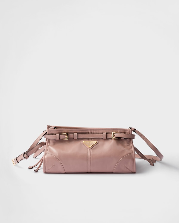 Prada Bonnie小号皮革单肩包 - 铃兰色 Prada Bonnie小号皮革单肩包 - 铃兰色