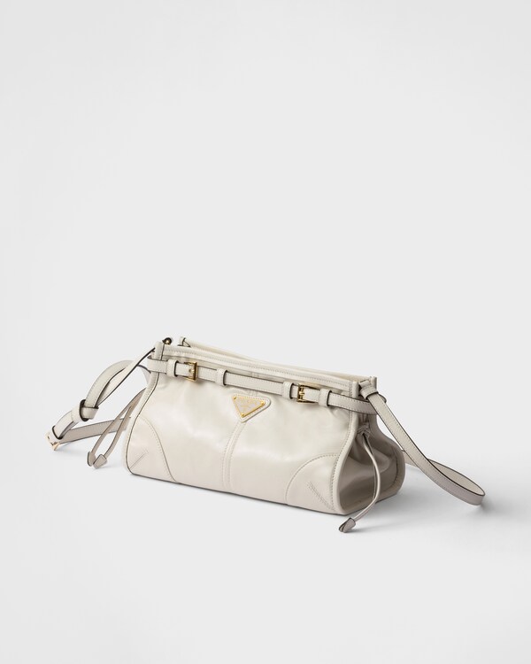 Prada Bonnie小号皮革单肩包 - 白色 Prada Bonnie小号皮革单肩包 - 白色