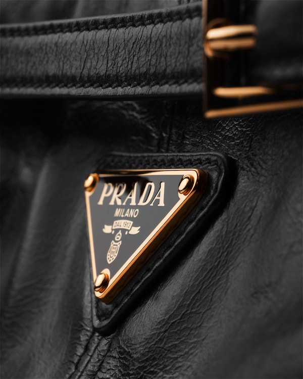 Prada Bonnie 皮革迷你单肩包 - 黑色 Prada Bonnie 皮革迷你单肩包 - 黑色