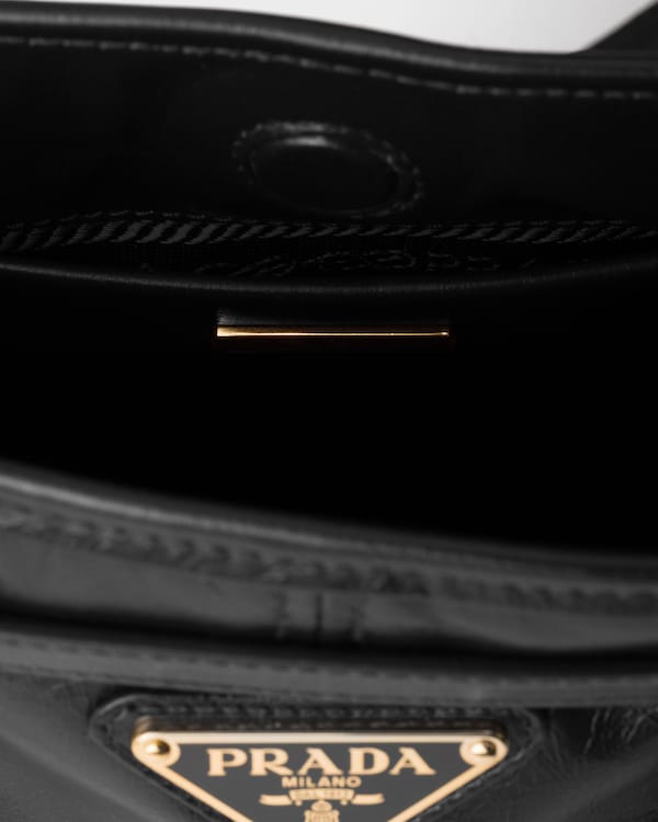 Prada Bonnie 皮革迷你单肩包 - 黑色 Prada Bonnie 皮革迷你单肩包 - 黑色