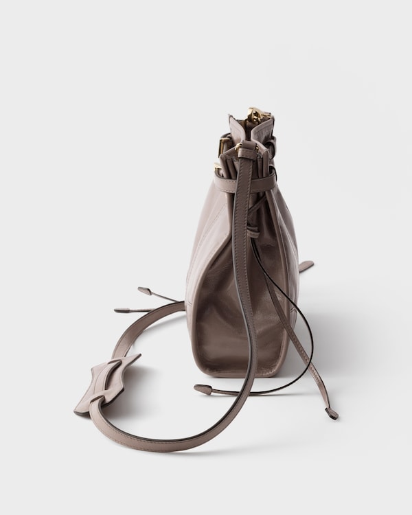 Prada Bonnie 皮革迷你单肩包 - 青灰色 Prada Bonnie 皮革迷你单肩包 - 青灰色