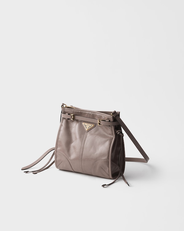 Prada Bonnie 皮革迷你单肩包 - 青灰色 Prada Bonnie 皮革迷你单肩包 - 青灰色