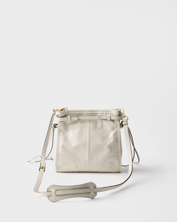 Prada Bonnie 皮革迷你单肩包 - 白色 Prada Bonnie 皮革迷你单肩包 - 白色