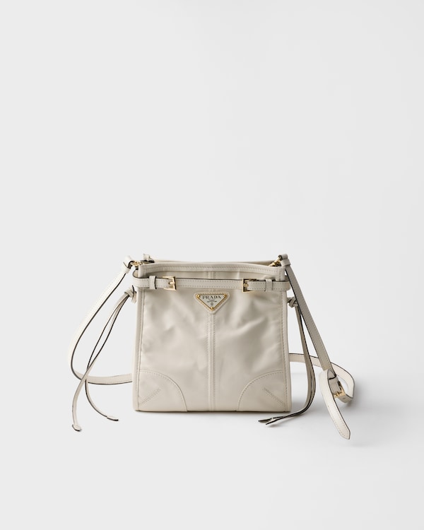 Prada Bonnie 皮革迷你单肩包 - 白色 Prada Bonnie 皮革迷你单肩包 - 白色