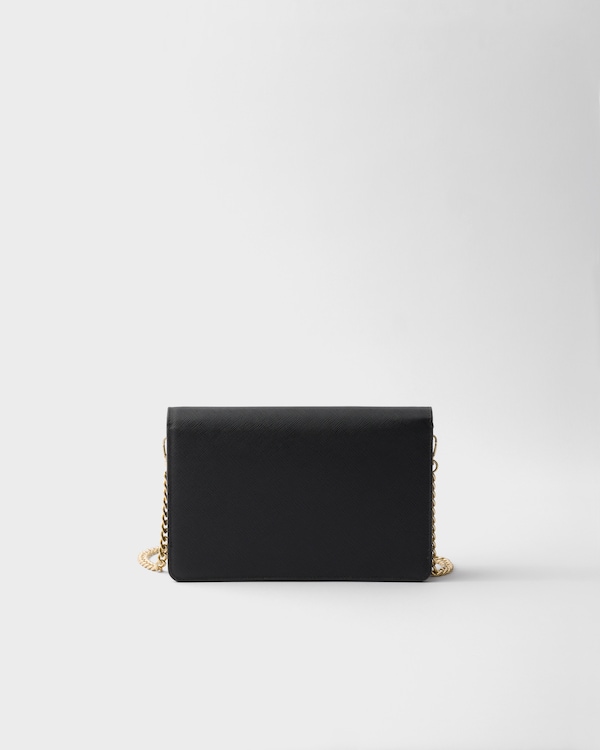 Mini Saffiano Leather bag - Black Mini Saffiano Leather bag - Black