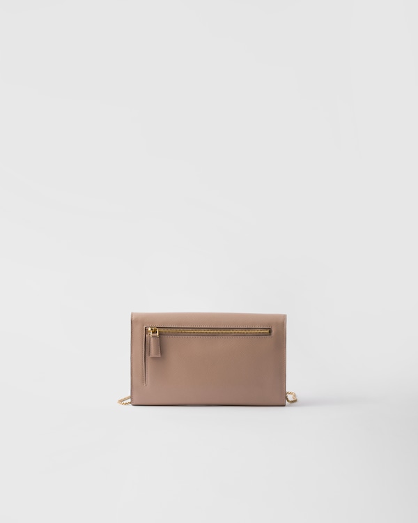 Mini Saffiano leather bag - Powder Mini Saffiano leather bag - Powder