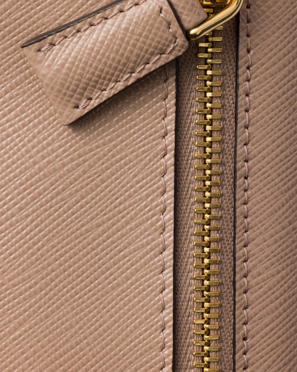 Mini Saffiano leather bag - Powder Mini Saffiano leather bag - Powder