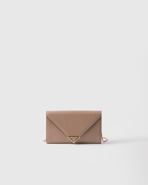 Mini Saffiano leather bag - Powder Mini Saffiano leather bag - Powder