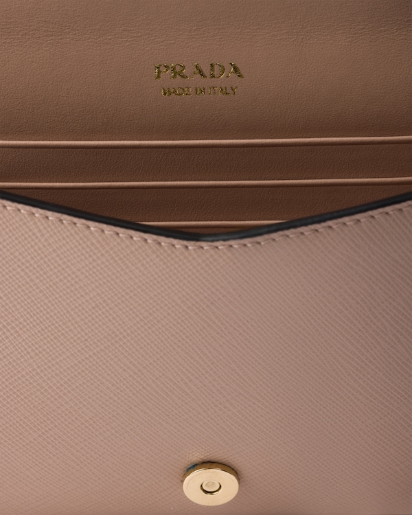 Mini Saffiano leather bag - Powder Mini Saffiano leather bag - Powder