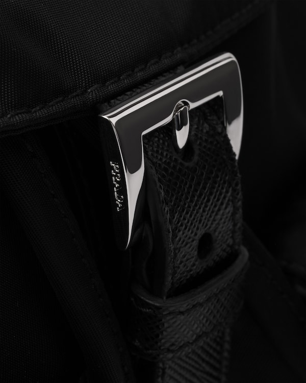 Small Re-Nylon backpack - Black Small Re-Nylon backpack - Black