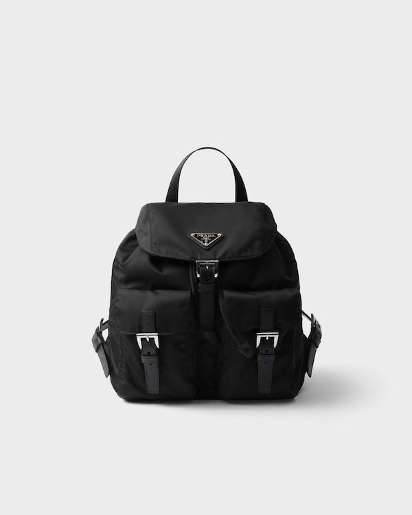 Small Re-Nylon backpack - Black Small Re-Nylon backpack - Black