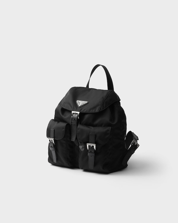Small Re-Nylon backpack - Black Small Re-Nylon backpack - Black