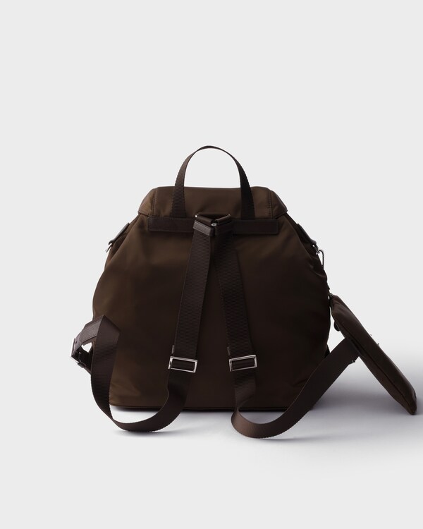 Medium Re-Nylon Backpack - Sienna Medium Re-Nylon Backpack - Sienna