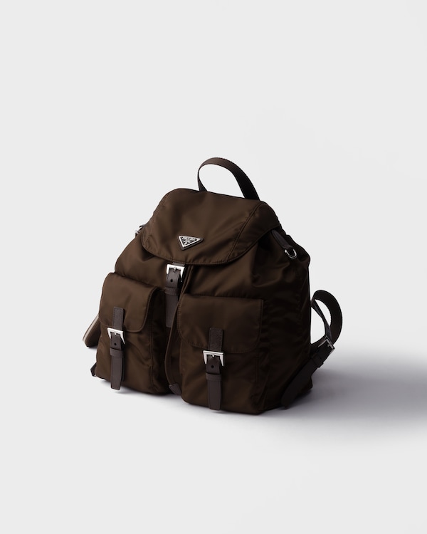 Medium Re-Nylon Backpack - Sienna Medium Re-Nylon Backpack - Sienna