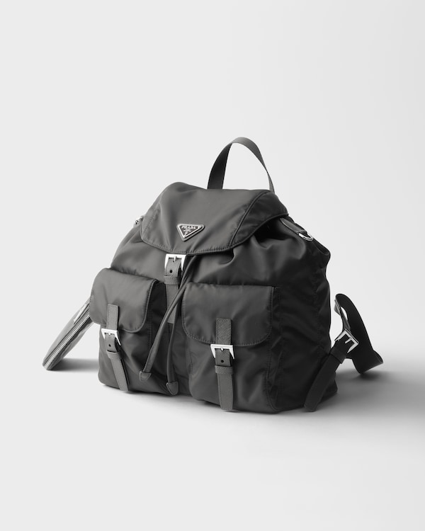 Medium Re-Nylon Backpack - Mercury Gray Medium Re-Nylon Backpack - Mercury Gray
