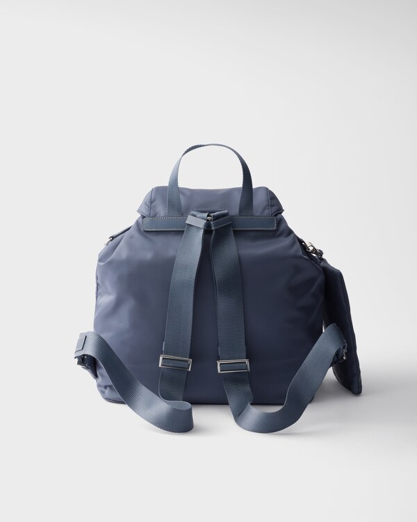 Medium Re-Nylon Backpack - Aviation Blue Medium Re-Nylon Backpack - Aviation Blue