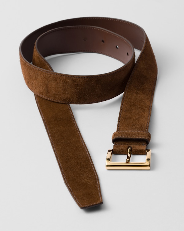 Suede belt - Cocoa Brown Suede belt - Cocoa Brown