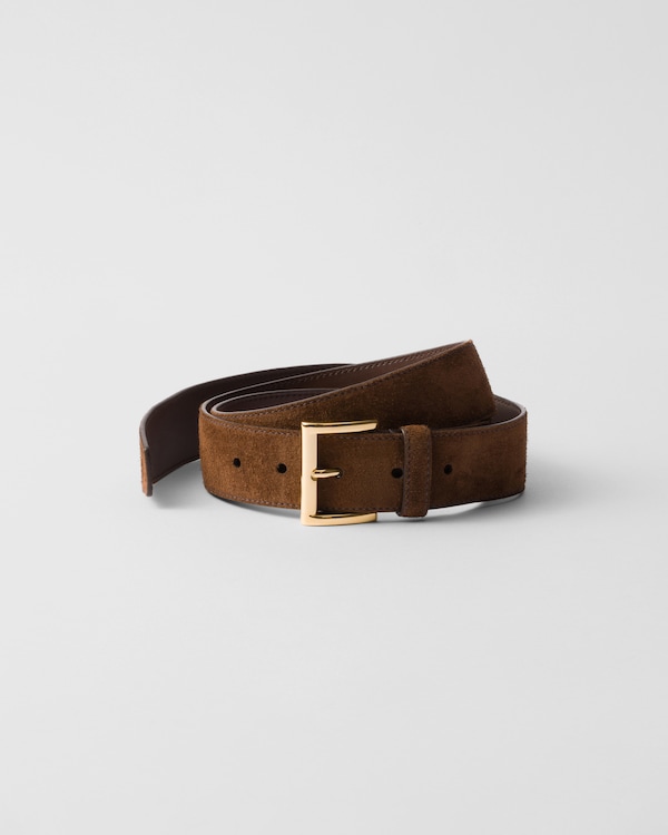 Suede belt - Cocoa Brown Suede belt - Cocoa Brown