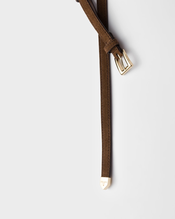 Suede belt - Cocoa Brown Suede belt - Cocoa Brown