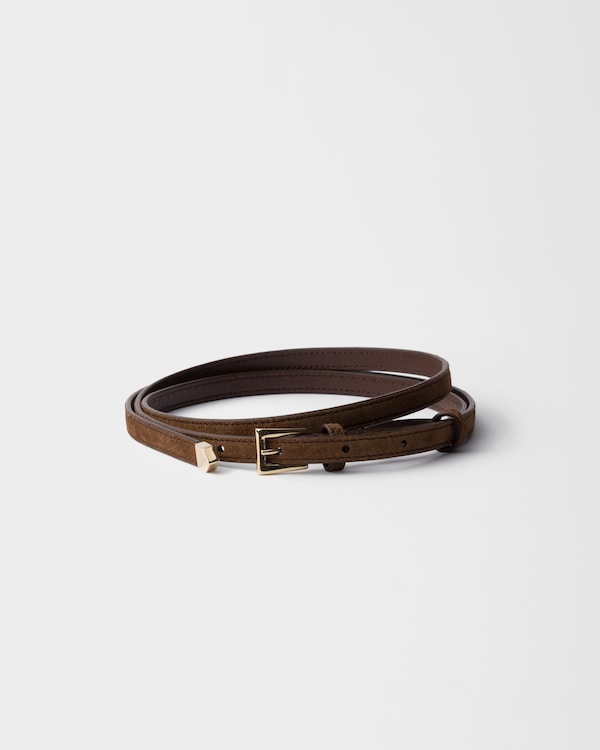 Suede belt - Cocoa Brown Suede belt - Cocoa Brown