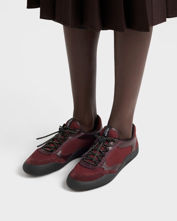 Speedrock mesh fabric sneakers - Burgundy Speedrock mesh fabric sneakers - Burgundy