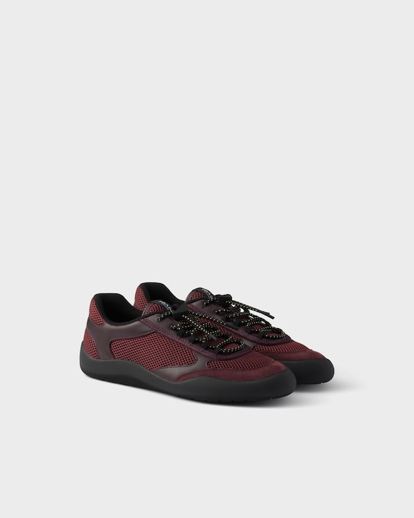 Speedrock mesh fabric sneakers - Burgundy Speedrock mesh fabric sneakers - Burgundy