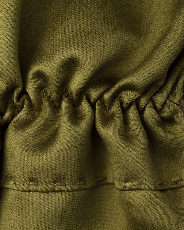 Satin gloves - Ivy Green Satin gloves - Ivy Green