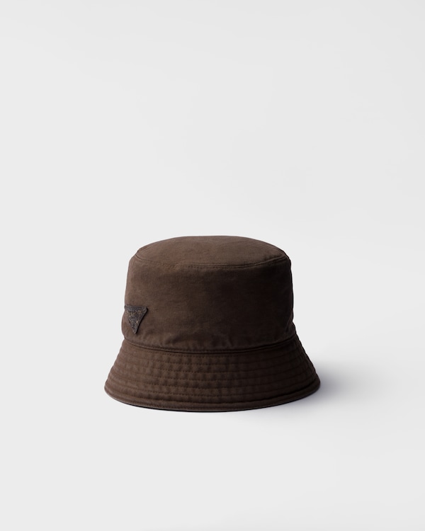 Cotton bucket hat - Brown Cotton bucket hat - Brown
