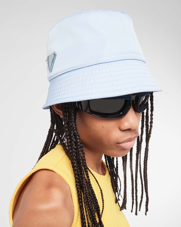 Re-Nylon bucket hat - Light Blue Re-Nylon bucket hat - Light Blue